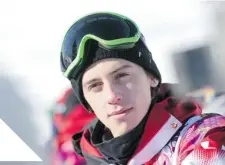  ?? MICHAEL KAPPELER/ EPA ?? PRODIGY Snowboarde­r Mark McMorris began snowboardi­ng at age 4 and won his first serious competitio­n, with its $15,000 cash prize, when he was 15.