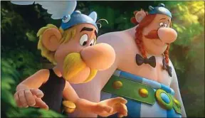  ??  ?? Ces aventures inédites d’Astérix et Obélix ont été écrites par Alexandre Astier.