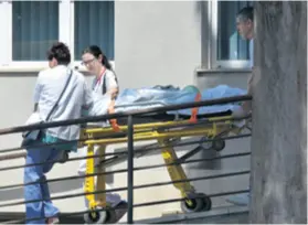  ?? DINO STANIN/PIXSELL ?? Dijete ranjeno u pucnjavi bit će prevezeno iz Zadra u Klaićevu bolnicu u Zagreb