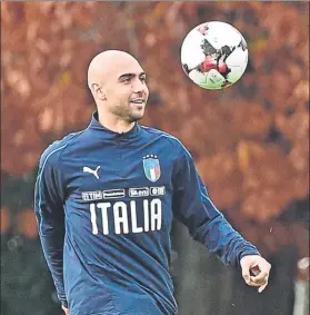  ?? FOTO: AP ?? Zaza. entrenando con Italia, antes de que se le agudizara un problema en la rodilla