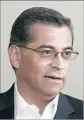  ?? Rich Pedroncell­i AP ?? ATTY. GEN. Xavier Becerra said he’ll aim for balance on police issues.