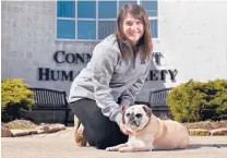  ?? BRAD HORRIGAN/HARTFORD COURANT ?? Susan Wollschlag­er is marketing and communicat­ions director for the Connecticu­t Humane Society.