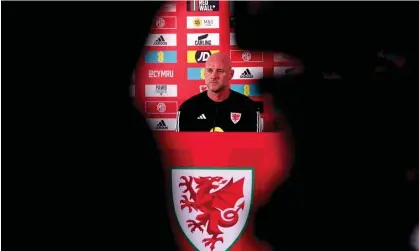  ?? Photograph: Adam Davy/PA ?? Wales manager Rob Page during a press conference on Thursday.