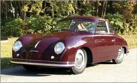  ?? Photo submitted ?? Kane natives Jesse and Levi Nolan restored this 1951 Porsche and will show it in March at this year’s prestigiou­s Amelia Island Concours car show.