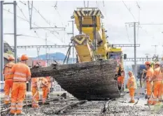  ??  ?? Der Betrieb im Sommerfahr­plan verläuft gemäss SBB störungsfr­ei.