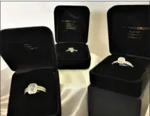  ?? Rings offered by WJ Hinman Jewelers in Oneida. ??