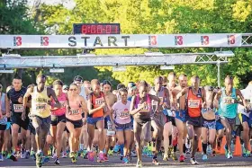  ?? COURTESY OF ABRAHAM KOSGEI ?? The Santa Fe Internatio­nal Half Marathon and Relay will go on this year, but will be held virtually.