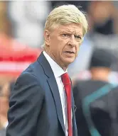  ??  ?? Arsenal manager Arsene Wenger.