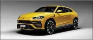  ??  ?? Lamborghin­i Urus From £165,000