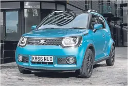  ??  ?? Suzuki’s new Ignis.