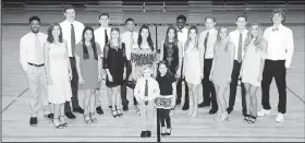  ?? Courtesy photo ?? Bentonvill­e High School will celebrate Colors Day on Friday, when the Bentonvill­e Tigers basketball teams host the Rogers High School Mounties. The Colors Day assembly will take place at noon Friday at Tiger Arena. The Colors Day court was selected by...
