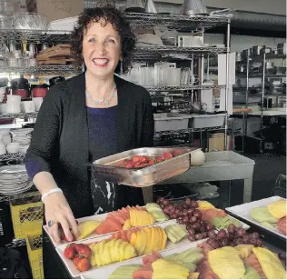  ?? WAYNE LEIDENFROS­T/ PNG ?? Susan Mendelson started The Lazy Gourmet in 1979 as a store on W. 4th. Today it is one of the city’s largest catering companies.