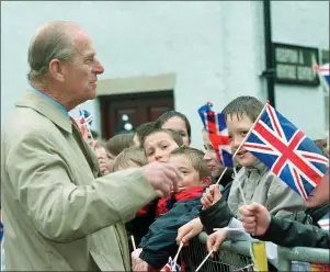  ??  ?? The Duke of Edinburgh used his privileged position to spread a little decency