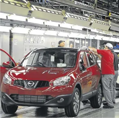  ?? REUTERS / NIGEL RODDIS ?? Planta de Nissan en Sunderland, Inglaterra.