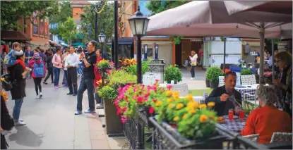  ?? PROVIDED TO CHINA DAILY ?? The town’s historic architectu­re draws many visitors. It has become a popular meeting place.