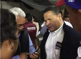  ?? CORTESÍA ?? Julio Menchaca Salazar, aspirante a la senaduría por Morena.