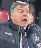  ??  ?? UPHEAVAL: Sam Allardyce