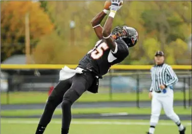  ?? COURTESY HEIDELBERG ?? Heidelberg wide receiver Mike Preston (Euiclid) had 76 catches for 1,213 yards and 15 touchdowns as a senior.