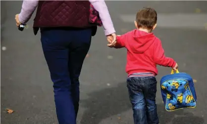  ?? Photograph: Brian Lawless/PA ?? ‘Women aren’t leaving the workforce because they’ve been on personal journeys of self-discovery. It’s because they have nowhere to put their kids.’