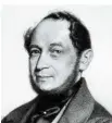  ??  ?? Plante den Suezkanal: Alois von Negrelli, 1799–1858