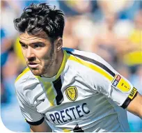  ??  ?? Scott Fraser has been earning rave reviews with Burton Albion this season