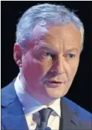  ??  ?? Bruno Le Maire.