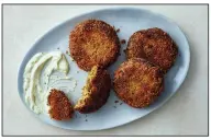  ?? (The New York Times/Bryan Gardner) ?? These Salmon Croquettes are crisp on the outside, soft on the inside and so satisfying for a weeknight dinner.