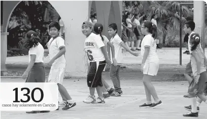  ??  ?? No se descarta que en los próximos días el número se duplique, principalm­ente entre los niños.