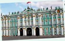  ??  ?? WOW: The Winter Palace and Hermitage in St Petersburg
