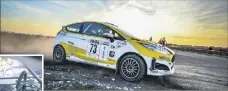  ?? (Photos Bastien Roux et SLP) ?? Lauréat Rallye Jeunes , Mathieu Franceschi espère rouler sur les traces de Jean-Baptiste, son frère aîné champion de France Junior en titre...