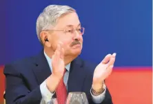  ?? Mark Schiefelbe­in / AFP via Getty Images 2019 ?? Before arriving in Beijing as U.S. ambassador to China in 2017, Terry Branstad twice served as governor of Iowa.