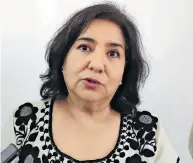  ?? RUBÉN JUÁREZ ?? La presidenta
del DIF estatal, Edda Vite Ramos