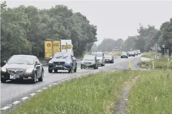  ??  ?? Kevin Hollinrake MP has called for urgent Government interventi­on to improve the A64