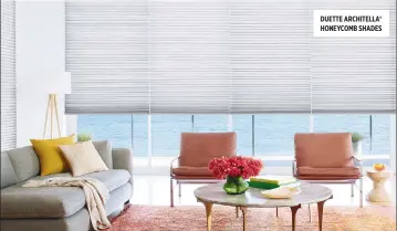  ?? ?? DUETTE ARCHITELLA® HONEYCOMB SHADES