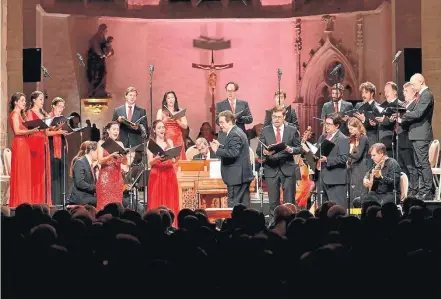  ?? BERTRAND PICHENE ?? Cappella Mediterran­ea. Com o maestro García Alarcón: apresentaç­ões encerram temporada da Cultura Artística deste ano