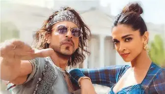  ?? Photos by ANI and Supplied ?? ‘Pathaan’, directed by Sidharth Anand, is a high-octane action adventure in which Khan plays the titular role, alongside Deepika Padukone.