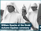  ?? ?? William Roache at the Druid Autumn Equinox ceremony