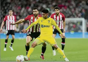  ?? FOTO: JUAN ECHEVERRÍA ?? El partido ante el Cádiz dejó muy mal sabor entre la afición