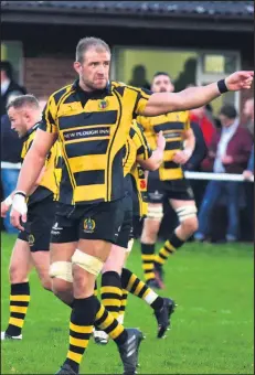  ??  ?? Hinckley RFC in action