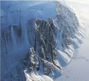  ?? MARIO TAMA / GETTY IMAGES FILES ?? Ellesmere Island’s glaciers are retreating due to warming temperatur­es and lost more than 1,700 square kilometres from 2000-2016.