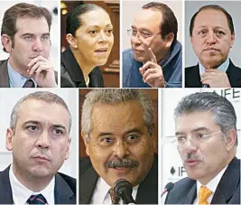  ?? ?? Los consejeros electorale­s los mejores pagados de México.