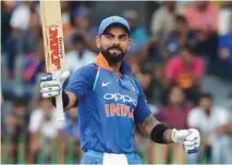  ??  ?? LONE CRUSADER: Indian captain Virat Kohli waged a lone battle as he slammed a blistering knock of 116 runs off 120 balls.