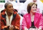  ??  ?? “Left foot, right foot, breathe.” That’s the mantra Roberts learned from her friend Pat Summitt, the legendary basketball coach at the University of Tennessee who died in 2016 of early-onset Alzheimer’s.