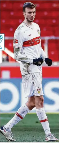  ??  ?? Ist aus dem Vfb-team nicht wegzudenke­n: Torjäger Sasa Kalajdzic.