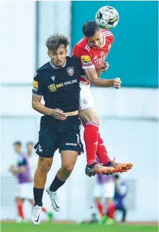  ?? ?? Apesar da derrota, Casa Pia dificultou a vida ao Benfica