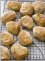  ?? CARL TREMBLAY — AMERICA’S TEST KITCHEN VIA AP ?? This undated photo provided by America’s Test Kitchen in October 2018 shows rustic dinner rolls in Brookline, Mass. This recipe appears in “The Complete Make-Ahead Cookbook.”