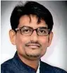  ??  ?? KEY ACTIVIST : Alpesh Thakor’s exit ahead of elections could hurt the Congress most