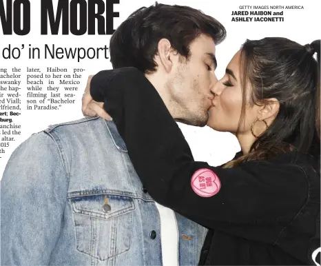  ?? GETTY IMAGES NORTH AMERICA ?? JARED HAIBON and ASHLEY IACONETTI