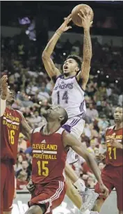  ?? John Locher Associated Press ?? SCOUTS who saw Lakers rookie Brandon Ingram in Las Vegas summer league praised his skill and moxie.