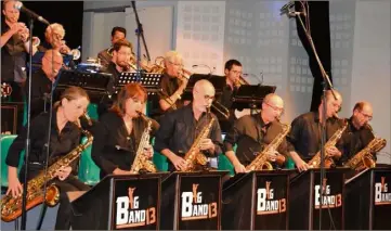  ?? (Photo DR) ?? Des chanteurs accompagne­ront les musiciens du big band.